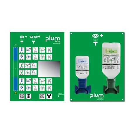 Zestaw do płukania oka Plum Eyewash Stations - 200ml, 500 ml