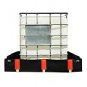 Wanna wychwytowa, składana PVC- 1 IBC (1,5m x 1,5m), 562 l.