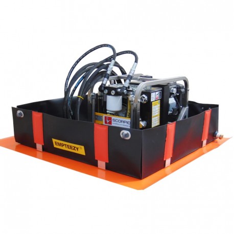 Wielofunkcyjna wkładka z PVC do wanny ociekowej EB1 1m x 1m