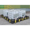 Wanna wychwytowa składana PVC- (1,2 m x 1,8 m x 305 mm), 662 l.