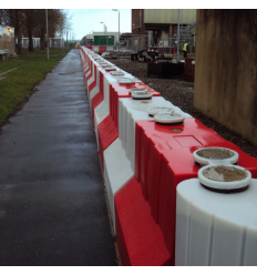 Bariera drogowa przeciwpowodziowa - łącznik górny do barier 0.9 m