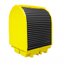 Wanna wychwytowa pod 4 beczki z roletą, 410 l