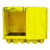 Wanna wychwytowa pod 2 IBC z pokrywą