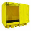 Wanna wychwytowa pod 2 IBC z pokrywą