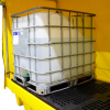 Wanna wychwytowa pod 2 IBC z pokrywą