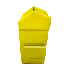 Polietylenowa szafka bezpieczna Romold z uchwytem na rolkę, 64 x 58 x 118 cm
