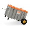 Wózek CEMbox 150 l, Offroad, szaro-pomarańczowy
