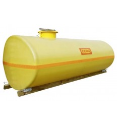 Zbiornik owalny GRP 600 l, kopuła centralna
