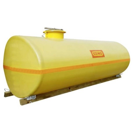Zbiornik owalny GRP 600 l, kopuła centralna