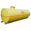Zbiornik owalny GRP 4000 l, kopuła przednia