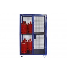 Szafa na butle gazowe - 8szt po 11 kg lub 6szt po 33 kg, drzwi 2-skrzydłowe, prześwit u dołu