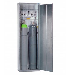 Szafa na 2 butle gazowe po 50 l, drzwi prawe, cynkowana