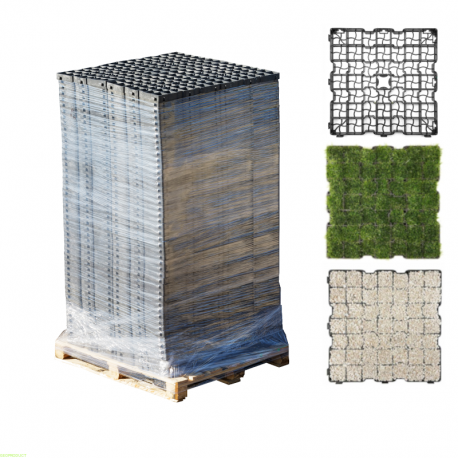 Eko kratka geoSYSTEM G4 uniwersalna | Kamień i trawa