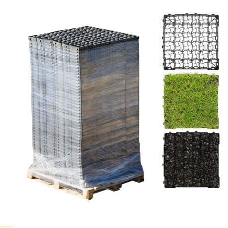 Eko kratka geoSYSTEM G40 uniwersalna | Kamień i trawa