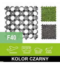 Eko kratka geoSYSTEM F40 uszkodzona | Kamień i trawa