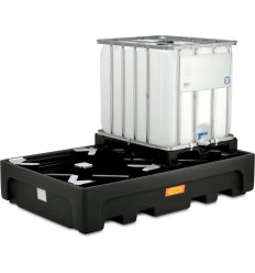 Zbiornik IBC 1100/2-PE ze wzmocnieniem nośnym