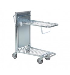 Ergonomiczny wózek sklepowy i magazynowy