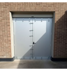 Drzwi przeciwpowodziowe dwuskrzydłowe STOP ALLAGAMENTI