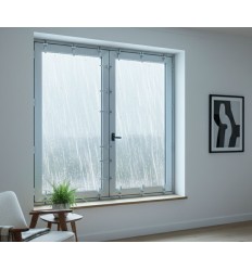 Okno przeciwpowodziowe dwuskrzydłowe STOP ALLAGAMENTI