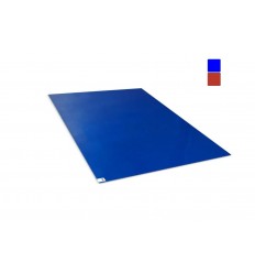 Mata dezynfekcyjna biobójcza STICKY 90cm x 115cm niebieska, antybakteryjna