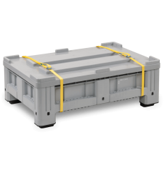 Pojemnik do przechowywania i transportu zużytych baterii