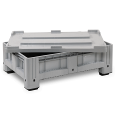 Pojemnik do przechowywania i transportu zużytych baterii