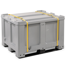 Pojemnik do przechowywania i transportu zużytych baterii