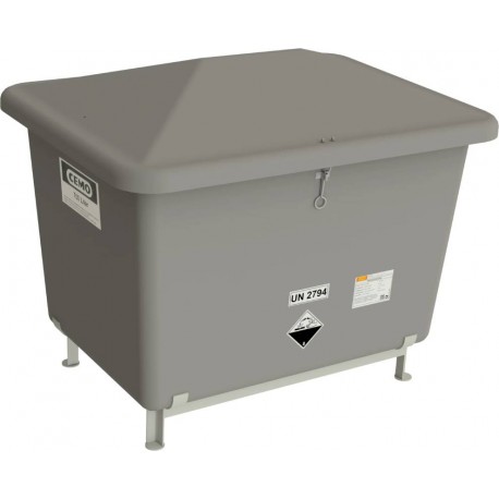 Kontener na zużyte akumulatory samochodowe 700 l