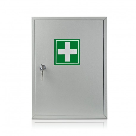 Apteczka medyczna ścienna, metalowa, AP-1-02