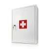 Ścienna metalowa apteczka am-101.1