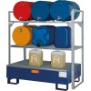 Regał na beczkę i mniejsze pojemniki typ 360 z wanną wychwytową