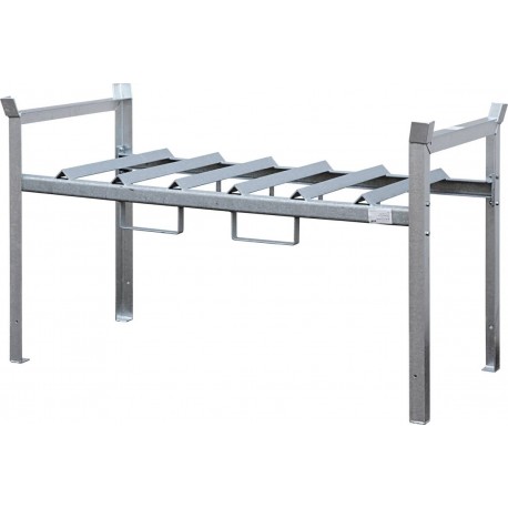 Poziom magazynowania dla regału na beczki 3 x 60l