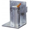 Ocynkowany uchwyt na kanister do stojaka na beczki typu 400 i 800