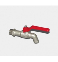 Zawór kulowy spustowy z gwintem 1/2" lub 3/4" CEMO
