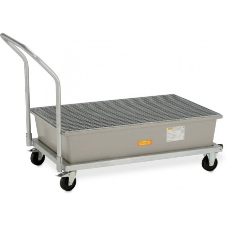 Mobilna wanna wychwytowa GRP 220 l na 2 beczki 200 l