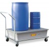 Mobilna wanna wychwytowa GRP 220 l na 2 beczki 200 l
