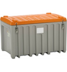 CEMbox 400 l, szaro-pomarańczowy