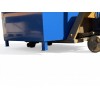 Wanna wychwytowa stalowa Economy pod 1 pojemnik IBC, lakierowana, 1000 l, 115 × 130 × 78 cm