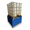 Wanna wychwytowa stalowa Economy pod 1 pojemnik IBC, lakierowana, 1000 l, 115 × 130 × 78 cm