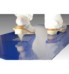 Mata dezynfekcyjna STICKY 60cm x 115cm biała, antybakteryjna