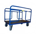 Dwuporęczowy wózek platformowy, 600 kg