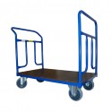 Dwuporęczowy wózek transportowy, sklejka (1000x700), 300 kg
