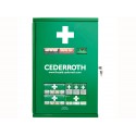 Duża apteczka ścienna metalowa Cederroth First Aid Cabinet