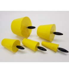 Korek uszczelniający poliuretanowy elastyczny, różne średnice