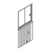 Aluminiowe okno przesuwne