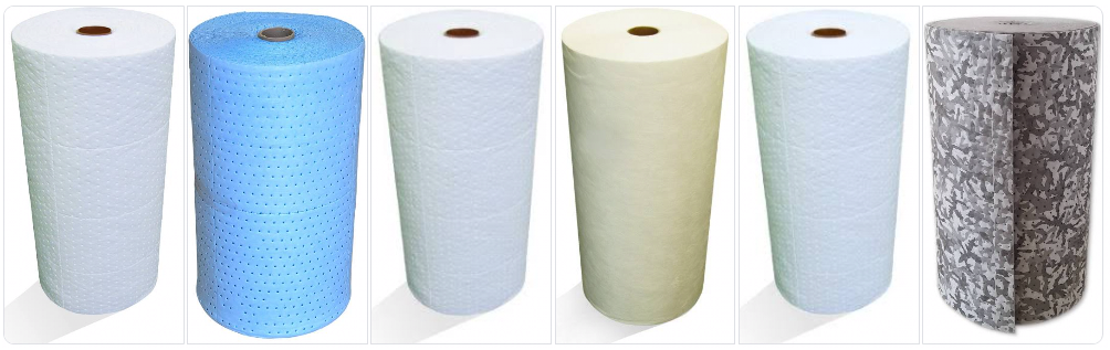 sorbent do oleju - mata w rolkach